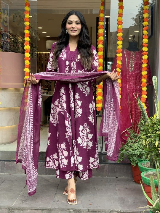 Cherry Floral Dress
