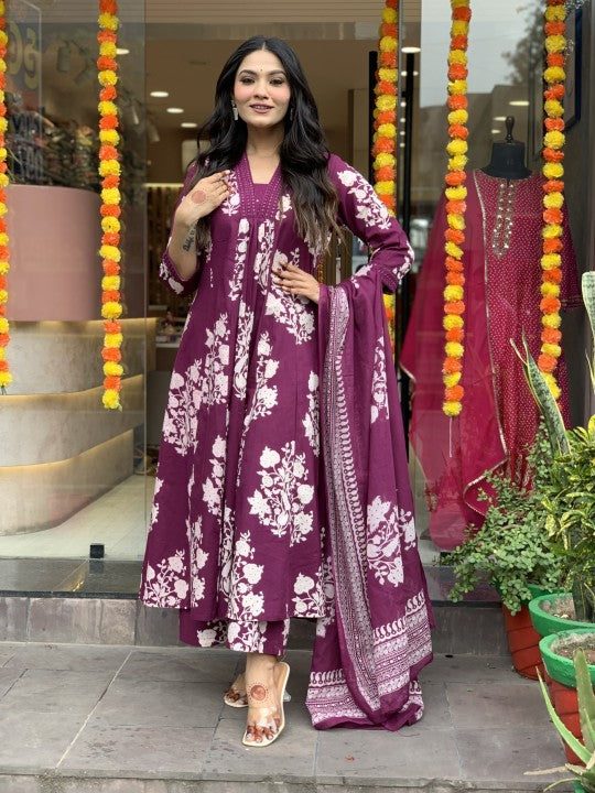 Cherry Floral Dress