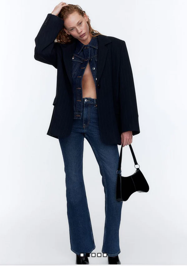 Flared High Jeans