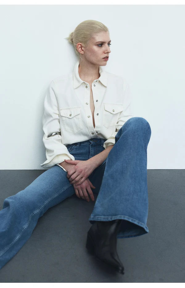 Flared High Jeans