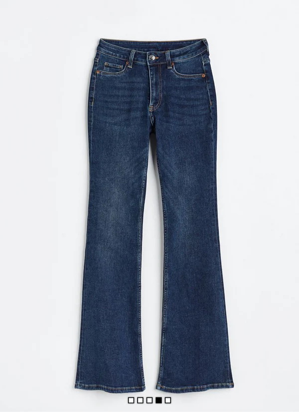 Flared High Jeans