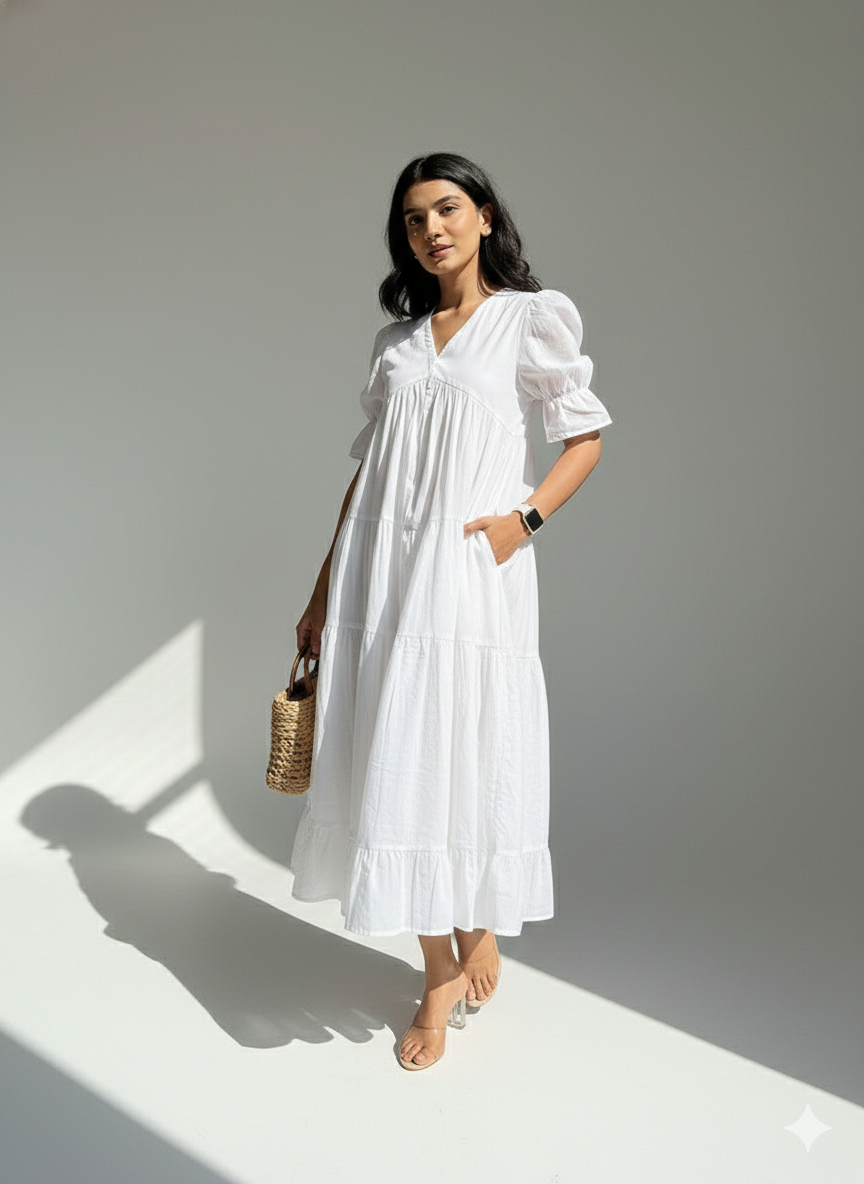 Snowwhite Fairytale MIDI Dress