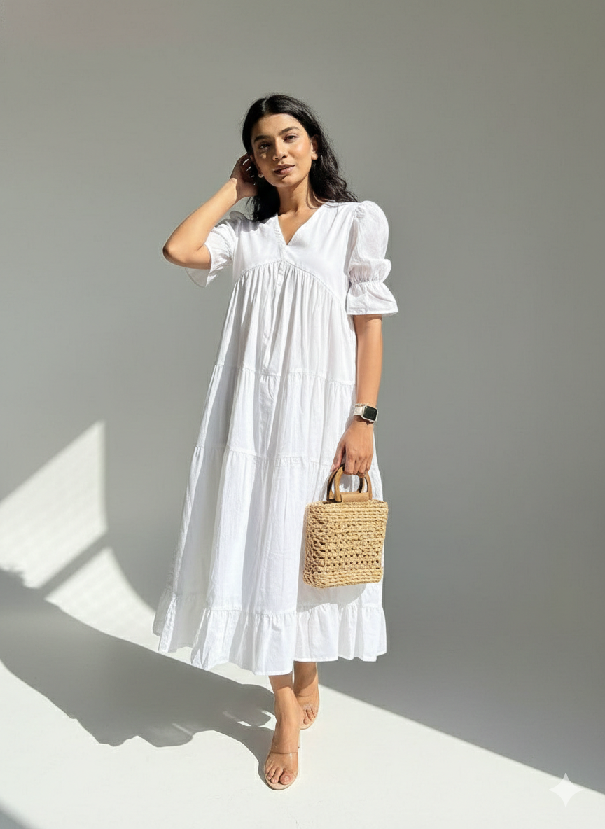 Snowwhite Fairytale MIDI Dress