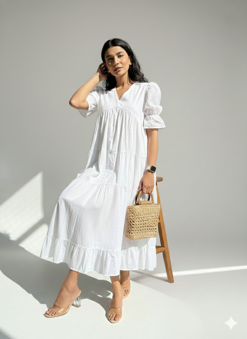 Snowwhite Fairytale MIDI Dress