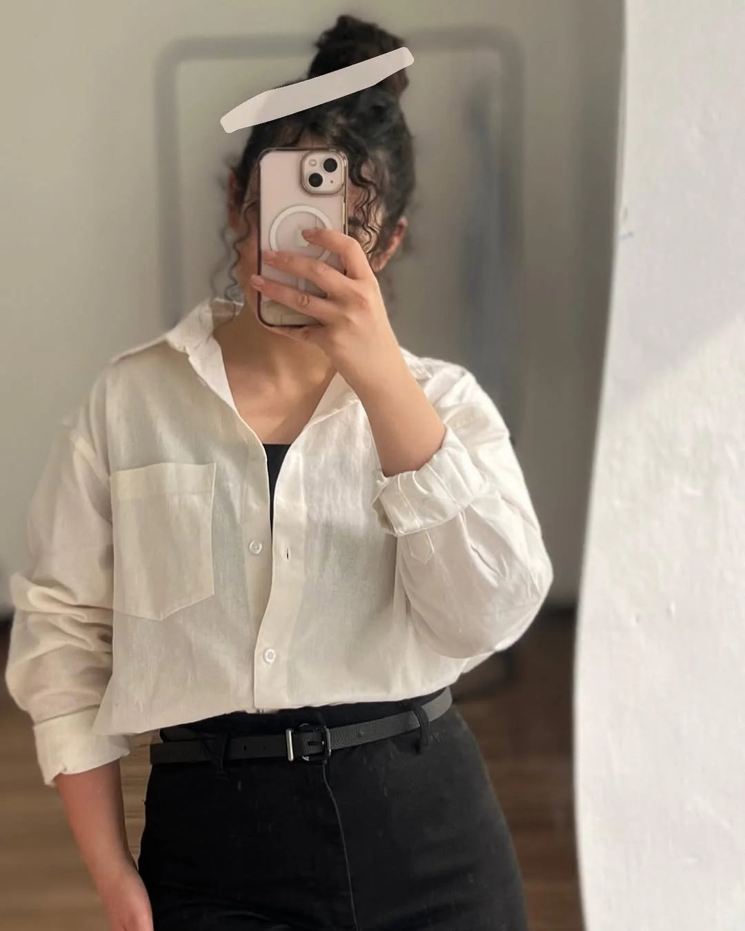 White Luxury Cotton Shirt