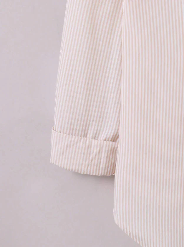 Girls Striped Sun Protection Shirt Korean Style Spring/Summer
