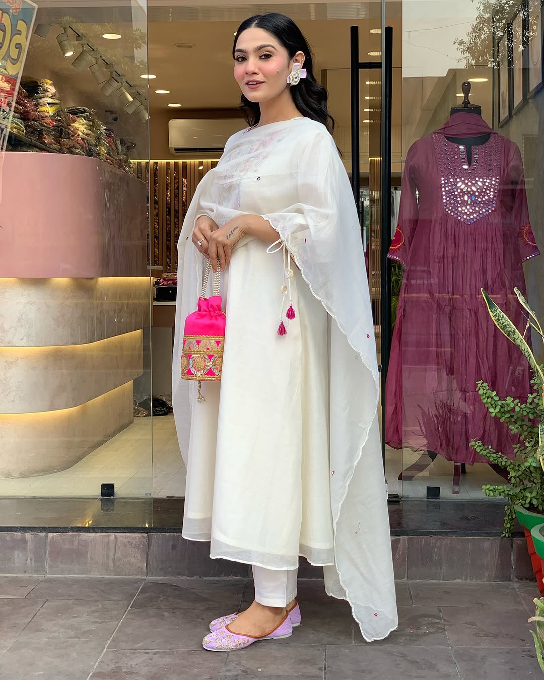 Tassled Embroidered Outfit